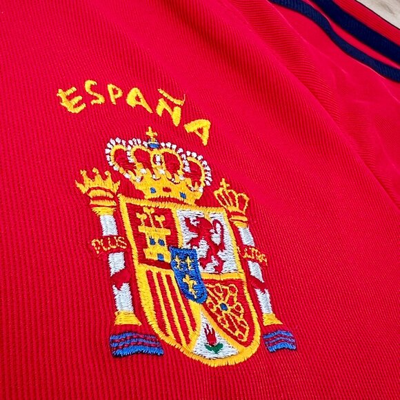 Vintage Adidas 2002 España National Soccer Jersey Home Kit XL / Rare Collectible - Picture 10 of 16